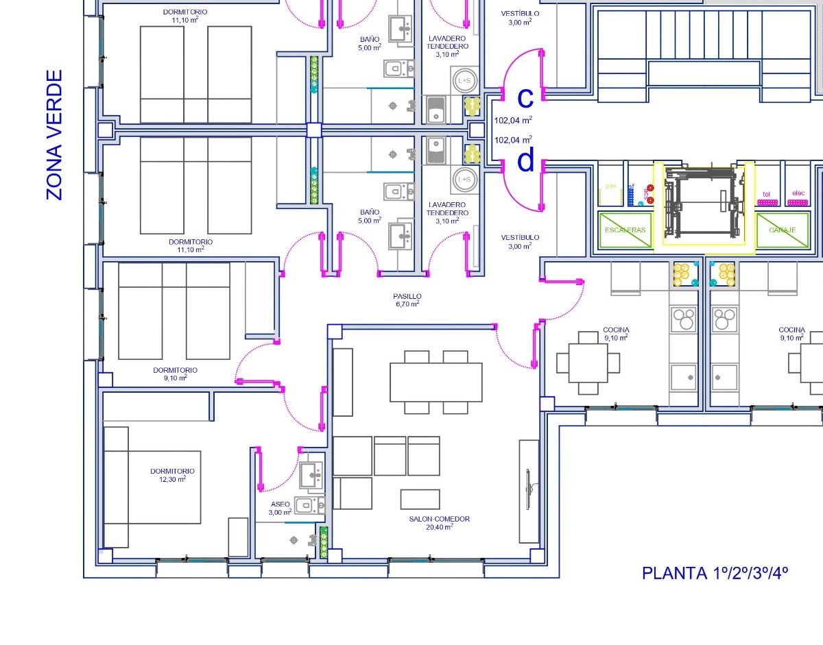 Piso en Pontevedra, Monteporreiro